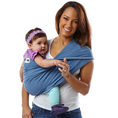 Baby K'Tan Baby Carrier Original Denim Size L | Gendongan Bayi