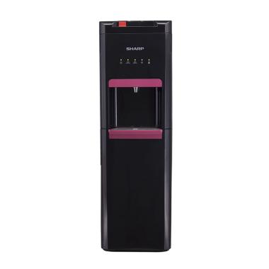 SHARP SWD-66EHL-BP Dispenser - Hitam Pink
