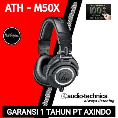 Audio Technica Ath M50x M50x Black 