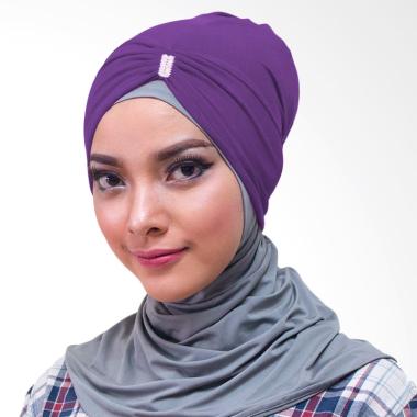 Milyarda Hijab Swarovsky Ciput - Ungu