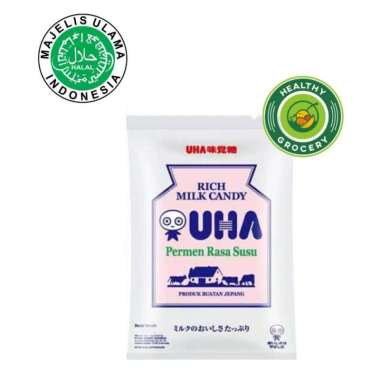 Uha Rich Milk Candy 103gr Permen Rasa Susu
