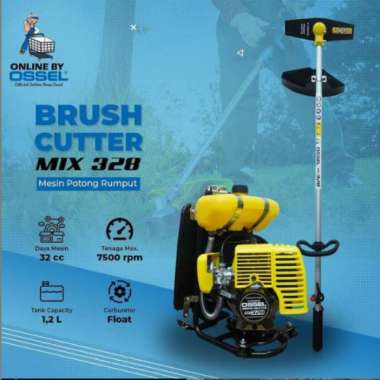 Mesin Potong Rumput Gendong OSSEL 328 Mesin Pemangkas Rumput Pro Ossel 328 Brush Cutter