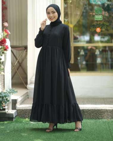 Jual Gamis Hitam Polos Terbaru Harga Murah 2021 Blibli Com