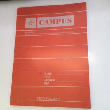 Buku Tulis Campus Diktat Kuliah 24 Lembar / Notebook Campus / 7mm x 35 Lines Bintang Merah