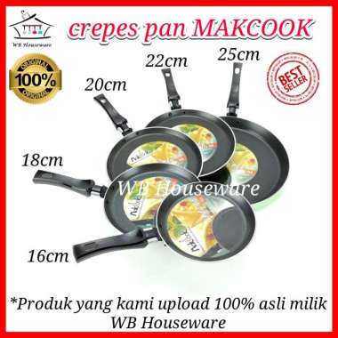 Wajan Teflon / crepes pan / teflon crepes 16cm Makcook