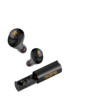 Headset Bluetooth Wireless Realme Buds Air 2 Original hitam