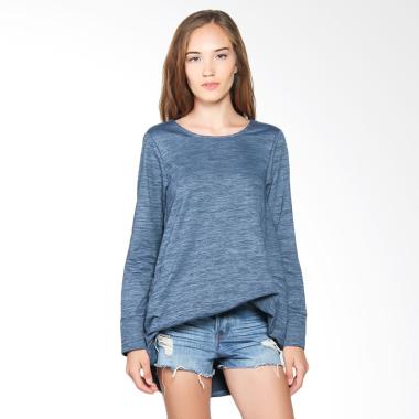 Miyoshi Jeans MY17DR017WT Bubble Atasan Wanita - Navy