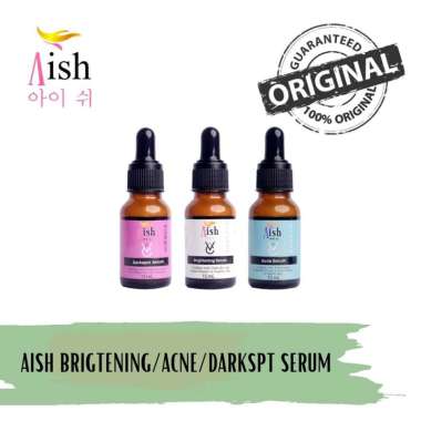 Aish Acne Care/Brigthening/Darkspot Serum Bpom 100% Original