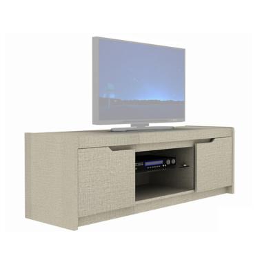 Prissilia Manila TV Rack - Brown Cream