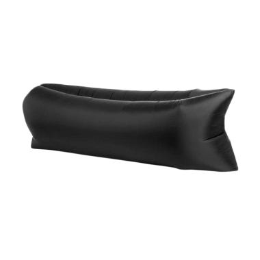 Tokopendaki Lazy Bed Sofa Camping - Hitam