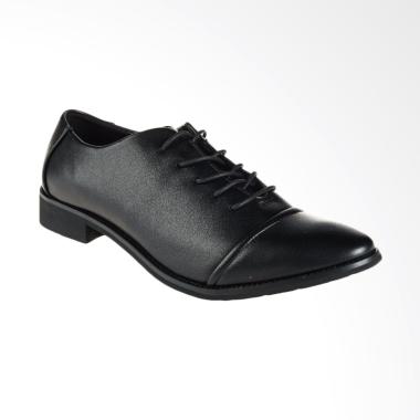Papercut Men Chelsea Formal Shoes Sepatu Formal Pria - Black [A222]