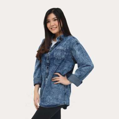 Harga Denim Shirt Wanita XL Terbaru 