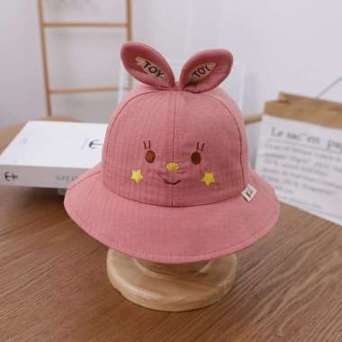 Jual Bunny Bucket Hat / Topi Bundar 