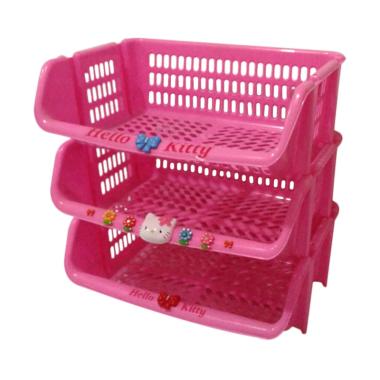 Hello Kitty Flower HK Rak Serbaguna - Pink