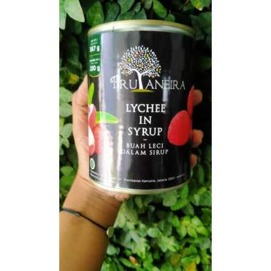 Frutaneira Lychee in Syrup Buah Leci kaleng lychee kaleng 567gram