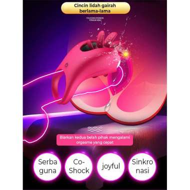 Alat Pijat Rotating magic ring sex toys