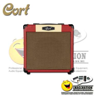 Cort CM15R-DR Guitar Amplifier 8 inch 15 Watt with Reverb