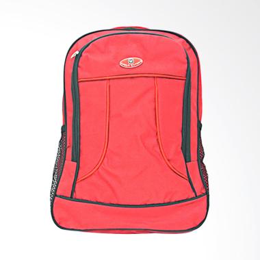 POLO Tas Ransel Pria - Red DB001
