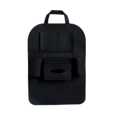 Car Seat organizer Tas Mobil Multifungsi - Black