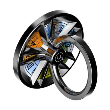 Usams US-ZJ021 Gyro Ring Holder for Smartphone - Hitam
