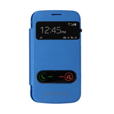 Winner View Flip Cover Casing for S ... us or Starpro - Soft Blue