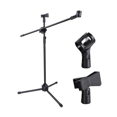 Selft NB-07 2 Klip Tripod Holder Mikrofon - Black