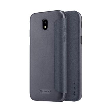 Nillkin Sparkle Flip Cover Casing f ... J7 Pro or J7 2017 - Black