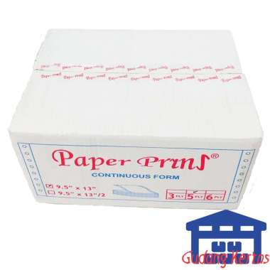 Paperpryns NCR - PMKHB Continuous Form [9.5 x 13 Inch/5 Ply] White