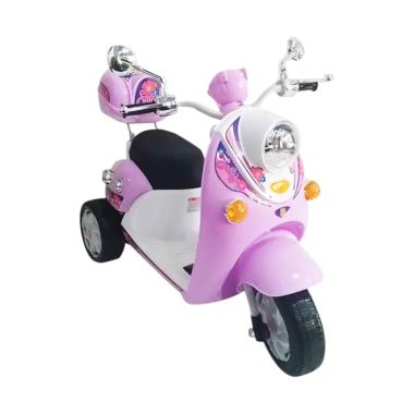 PMB M338 Scoopy Motor Mainan Aki - Pink