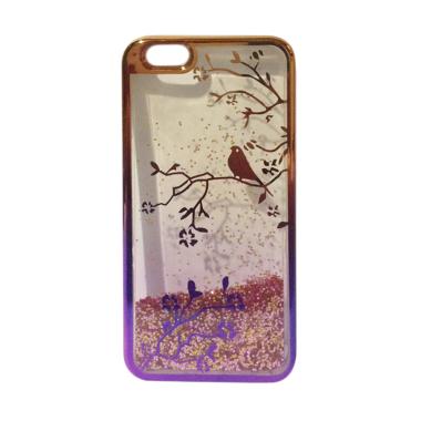 OEM Water Glitter Aquarium Motif Bu ... or 6S Plus - Gold Purple