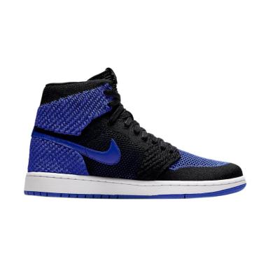 NIKE Men Air Jordan 1 Flyknit Royal ... - Blue Black [919704-006]