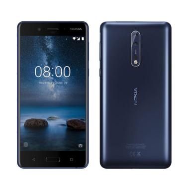 Nokia 8 Smartphone - Polished Blue