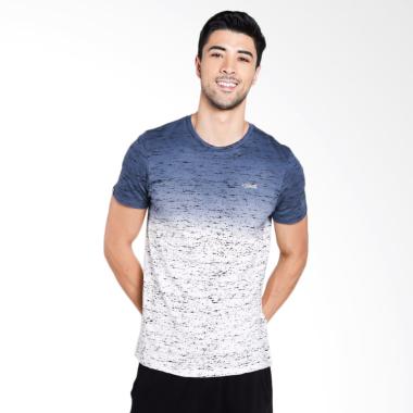 3SECOND Men 1110 T-Shirt Pria - Blue 111101712
