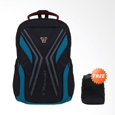 Bag & Stuff Criciano Laptop Backpack up to 14 Inch - Toska + Raincover