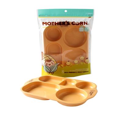 Mother's Corn Round Meal Plate Peralatan Makan Anak
