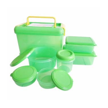 MitraLoka Masterpiece Lunch Box Set - Green