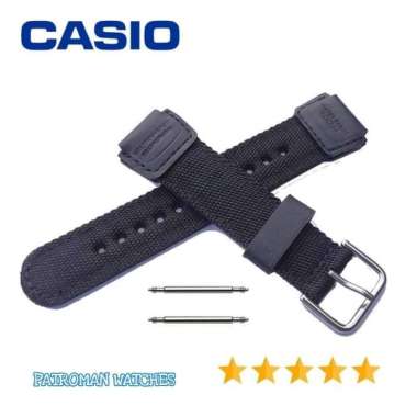 CANVAS STRAP TALI JAM CASIO SGW-300 / SGW300 SGW-400 / SGW400 SGW-450 / SGW450 SGW-500H / SGW500H OR