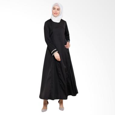Allev Himaya Abaya Gamis Muslim - Hitam
