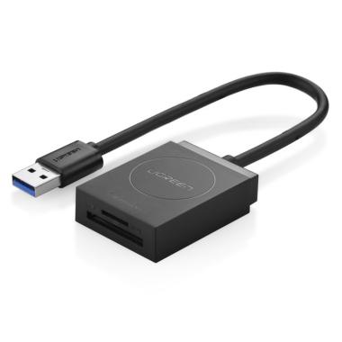 Ugreen USB 3.0 Card Reader - Hitam [5 Gbps]
