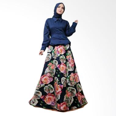 Agoest Hanggono Aura Gamis - Navy