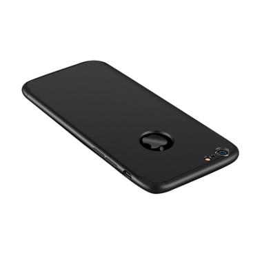 iPhone 6 Plus/6s Plus Full Cover Armor Baby Skin Hard Case - Hitam