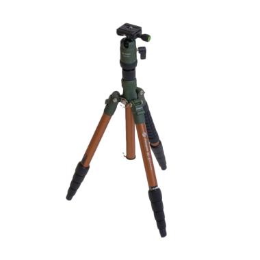 Fotopro X-Go Gecko Tripod dan Monopod - Brown Green