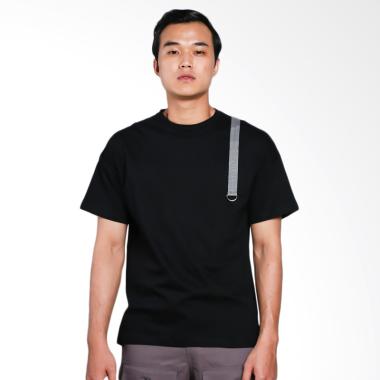 Papercut Men by Moral Ring T-Shirt Pria - Black