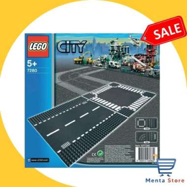  LEGO City Supplementary Straight & Crossroad 7280