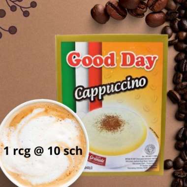Good Day Cappuccino Kopi Instan [10 Sachet]
