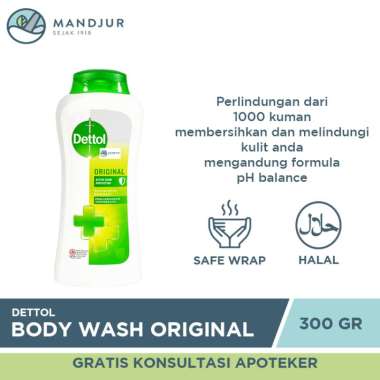 Promo Harga Dettol Body Wash Original 300 ml - Blibli