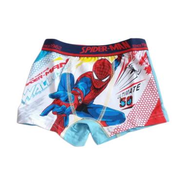GBS Character Spiderman Boxer Pakaian Dalam Anak