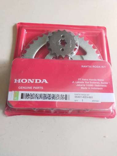 Gear set,Gear Komplit Honda, Supra x lama Supra fit lama Kode part ( KEV).