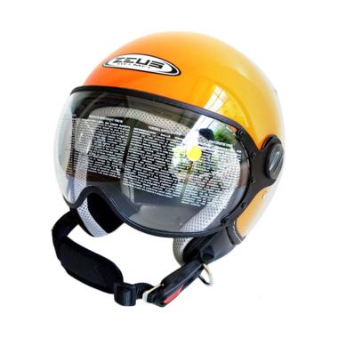 Zeus ZS-210 Helm Half Face - Orange