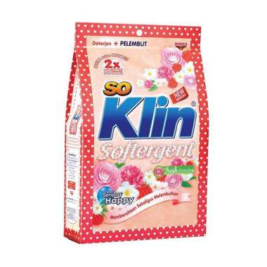 Promo Harga So Klin Softergent Cheerful Red 770 gr - Blibli